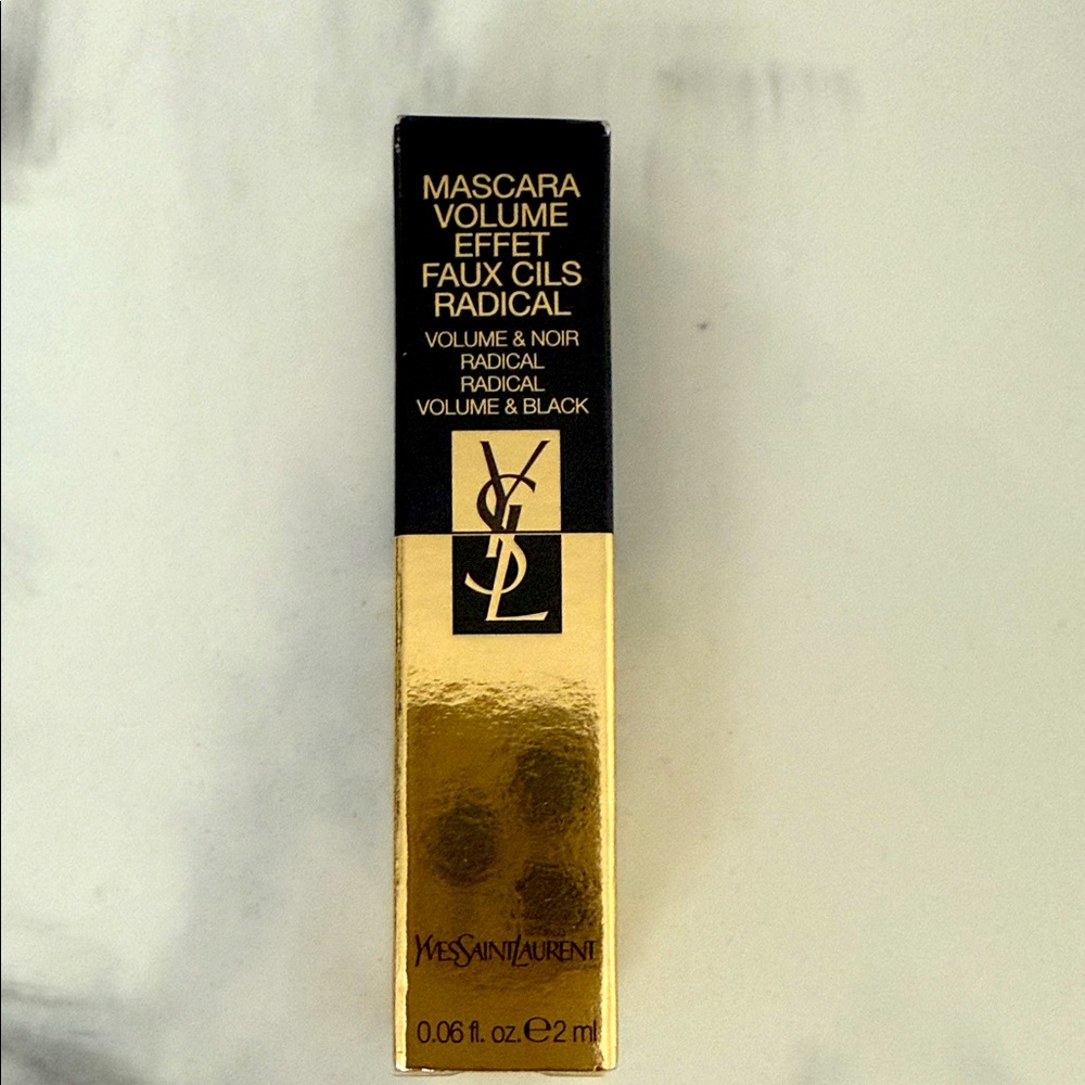 Yves Saint Laurent Radical Volume Faux Cils- Black over black
